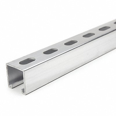 Strut Channel Aluminum Overall L 10ft