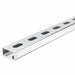 Strut Channel Aluminum Overall L 1ft