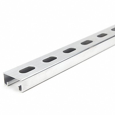 Strut Channel Aluminum Overall L 18in