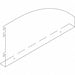 Bookend Bracket Steel 1-1/2 W 12 D