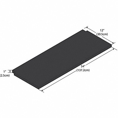 Notched Shelf Phenolic 54 W 13-1/2 D