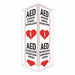 Safety Sign 18 in x 8 in x 3 in Aluminum