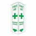 Safety Sign 18 in x 8 in x 3 in Aluminum