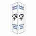 Safety Sign 18 in x 8 in x 3 in Aluminum