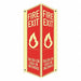 Safety Sign 18 in x 8 in x 3 in Aluminum