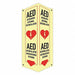 Safety Sign 18 in x 8 in x 3 in Aluminum