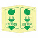 Safety Sign 6 in x 7 1/2 in Aluminum