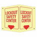 Safety Sign 6 in x 7 1/2 in Aluminum