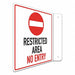 Safety Sign 8 in x 8 in Aluminum