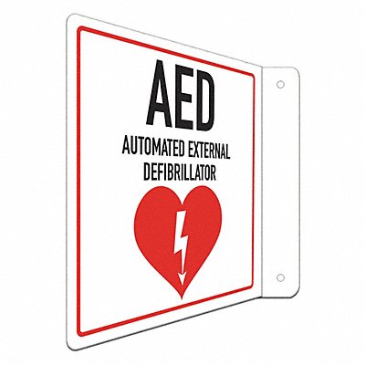 Facility Sign 8 in x 8 in Aluminum