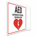 Facility Sign 8 in x 8 in Aluminum