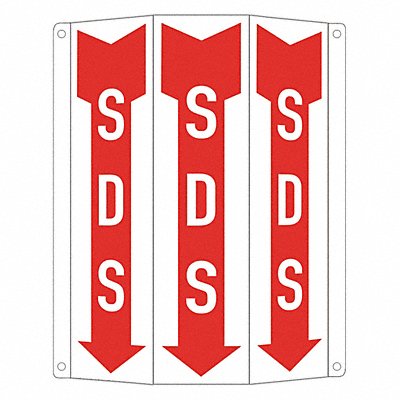 Safety Sign 10 inx8 1/4 in Aluminum