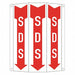 Safety Sign 10 inx8 1/4 in Aluminum