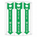 Safety Sign 10 in x 8 1/4 in Aluminum