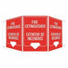 Safety Sign 10 in x 17 1/2 in Aluminum