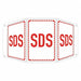 Safety Sign 10 inx17 1/2 in Aluminum
