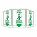 Safety Sign 10 in x 17 1/2 in Aluminum
