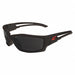 Safety Glasses Smoke Lens Color Black