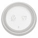 Disp Portion Cup Lid 1.5 oz 2 oz PK2400