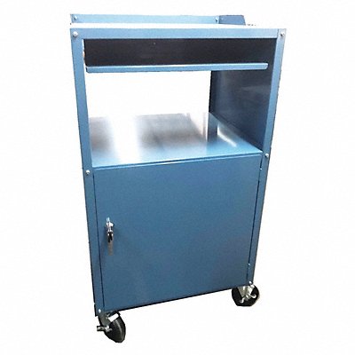 Mbl CompCab 1Shlv Blue 49 3/4 x27 x24 