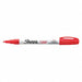 Paint Marker Fine Point Red PK12