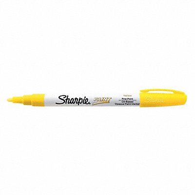 Paint Marker Fine Point Yellow PK12