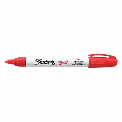 Paint Marker Medium Point Red PK12