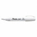 Paint Marker Broad Point White PK6