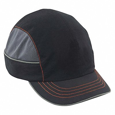 Bump Cap Baseball Hook-and-Loop Black