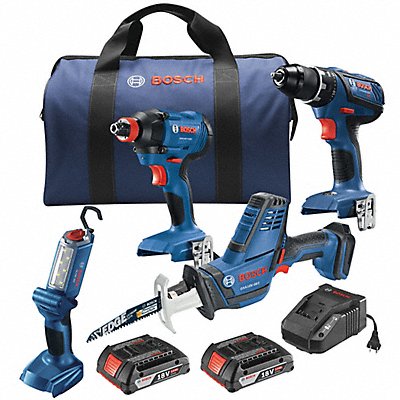 Cordless Combination Kit 4 Tools 18V DC