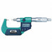 Electronic Blade Micrometer Flat Anvil
