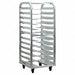 Stepped-Angle Roll-In Pan Rack 64 in H