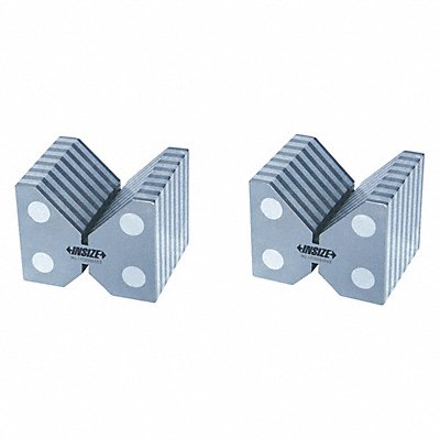 Magnetic Induction V-Block Set Steel