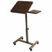 Desk Cart Walnut 28 W Metal 16 D