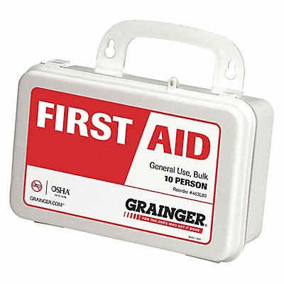 First Aid Kit 4 Hx2-3/8 Wx7-11/16 D