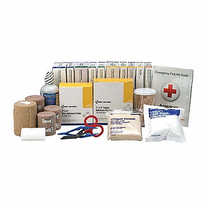 First Aid Kit 8-1/2 Hx10-3/8 Wx10-1/4 D