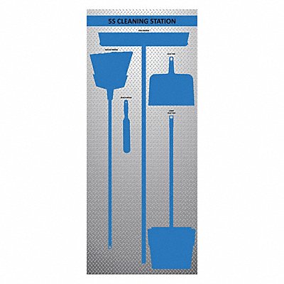 Dry Shadow Board 72 Hx30 W