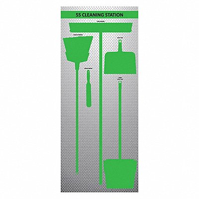 Dry Shadow Board 72 Hx30 W