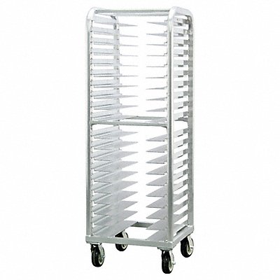 Stepped Angle Pan Rack 73 in H