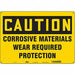 J6946 Safety Sign 14 inx20 in Polyethylene