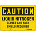 Safety Sign 10 inx14 in Polyethylene