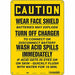Safety Sign 14 inx10 in Aluminum