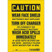 Safety Sign 10 inx7 in Vinyl