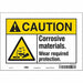 Safety Sign 7 in x 10 in Vinyl