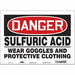 Safety Sign 10 inx14 in Vinyl