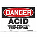 Safety Sign 10 in x 14 in Vinyl