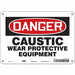 Safety Sign 7 in x 10 in Aluminum