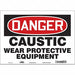 Safety Sign 10 in x 14 in Vinyl