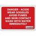 Safety Sign 7 in x 10 in Polyethylene