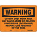 Safety Sign 10 in x 14 in Polyethylene